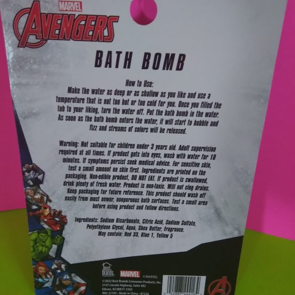 MARVEL Avengers Bath Bomb - Picture 3 of 7